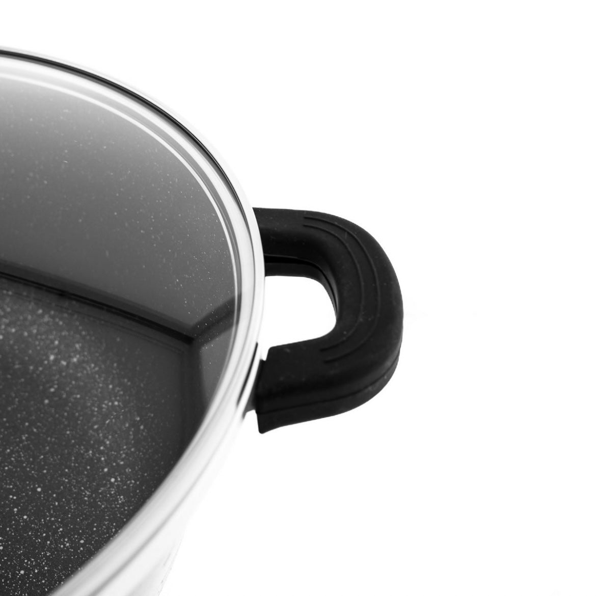 Grå Non-Stick Gryde 36 cm 12,7 L - Almina