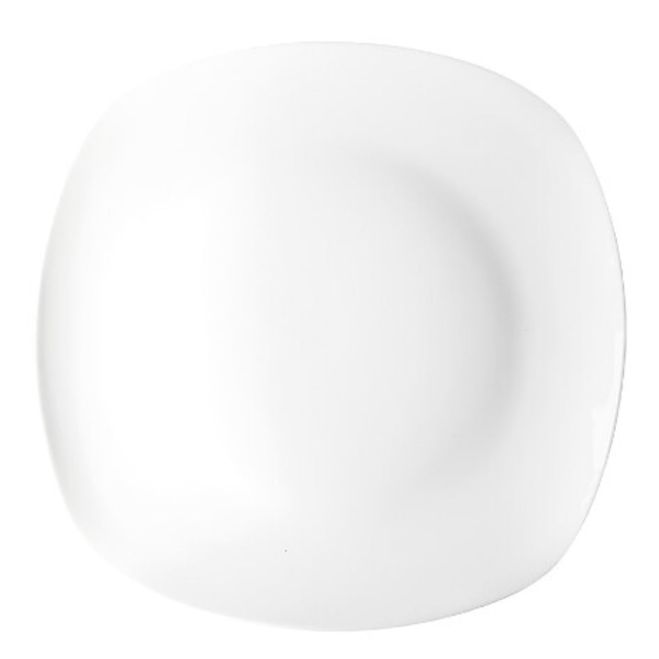 Porcelæn Suppetallerken 23 cm - Michelino Leonie - Råhvid