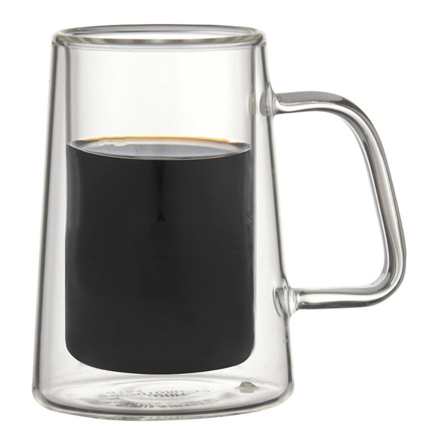 Dobbeltvægget Espresso Glassæt 4 stk. 80 ml. Grå - Schäfer
