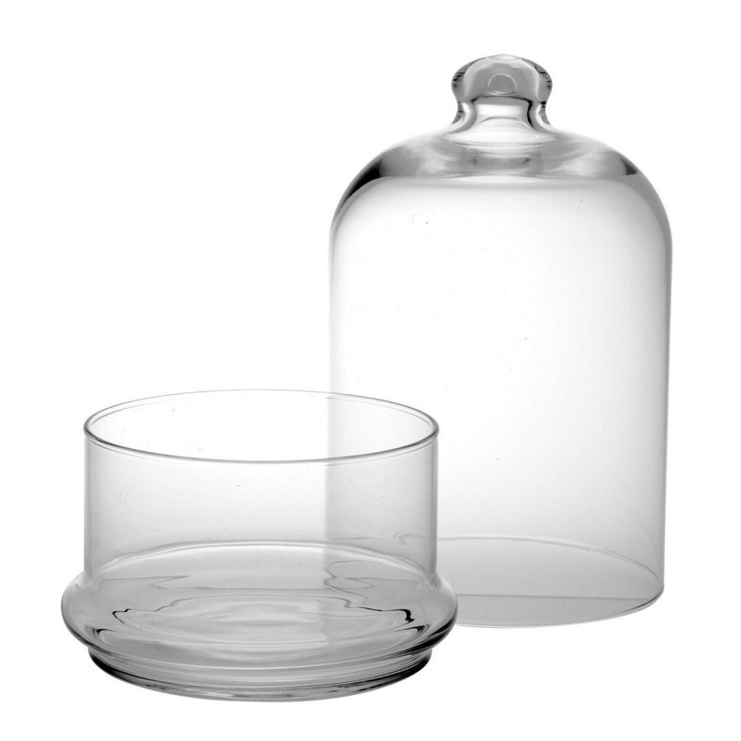 Glasskål m/Klokkeformet Låg 20 cm - Midi Patisserie Pasabahce