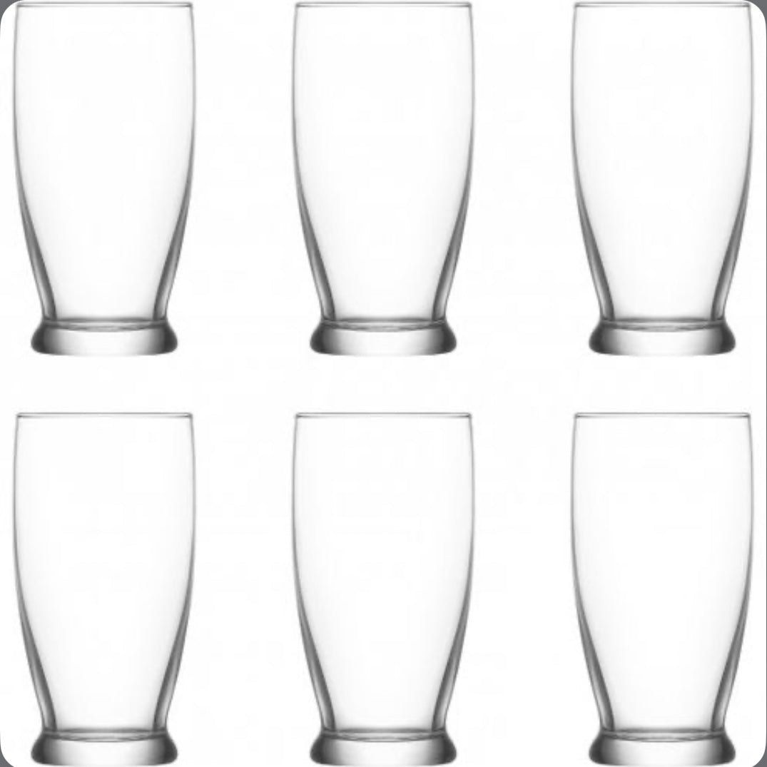 Høj Drikkeglassæt 6 stk. 350 ml. - LAV Roma