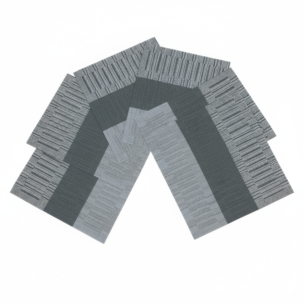 Cinar Dækkeservietter Antracitgrå 6 STK. 30x45 CM