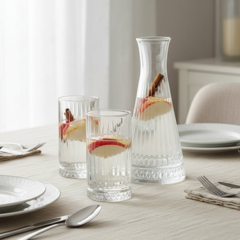 Pasabahce Elysia Glaskaraffel 940 ml – Riflet Design