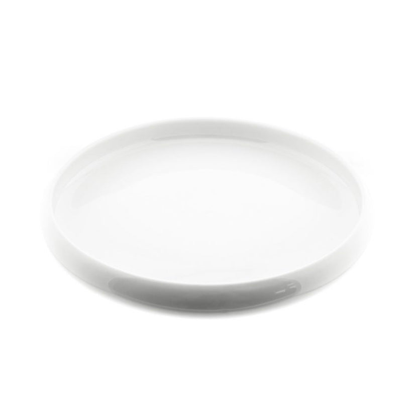 Porcelæn Dessert Tallerkensæt 6 stk. 20 cm Hvid - Almina Belicia