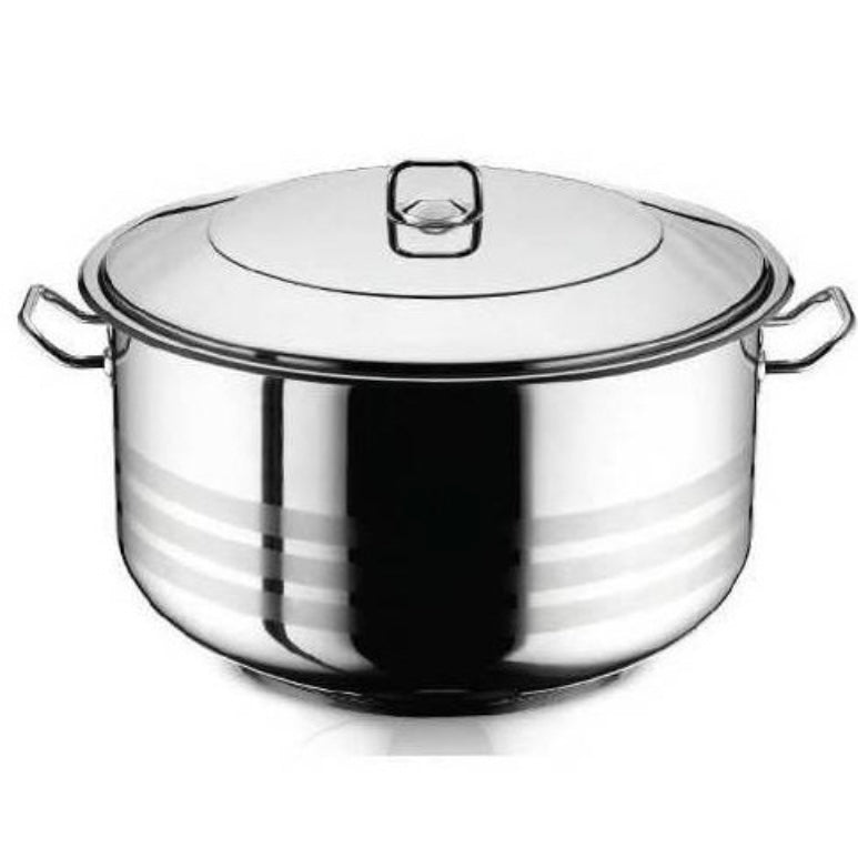 Induktions Gryde 40 cm/27,5 L. Rustfrit Stål - Arian Gastro