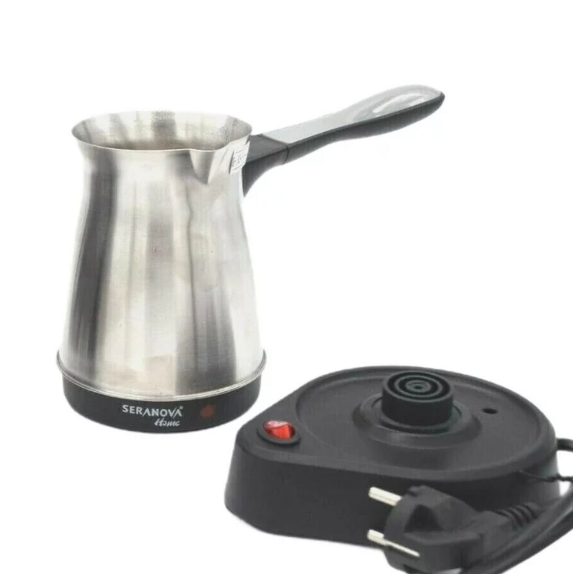 Elektrisk Espressomaskine 600 ml Rustfrit Stål - Seranova Home