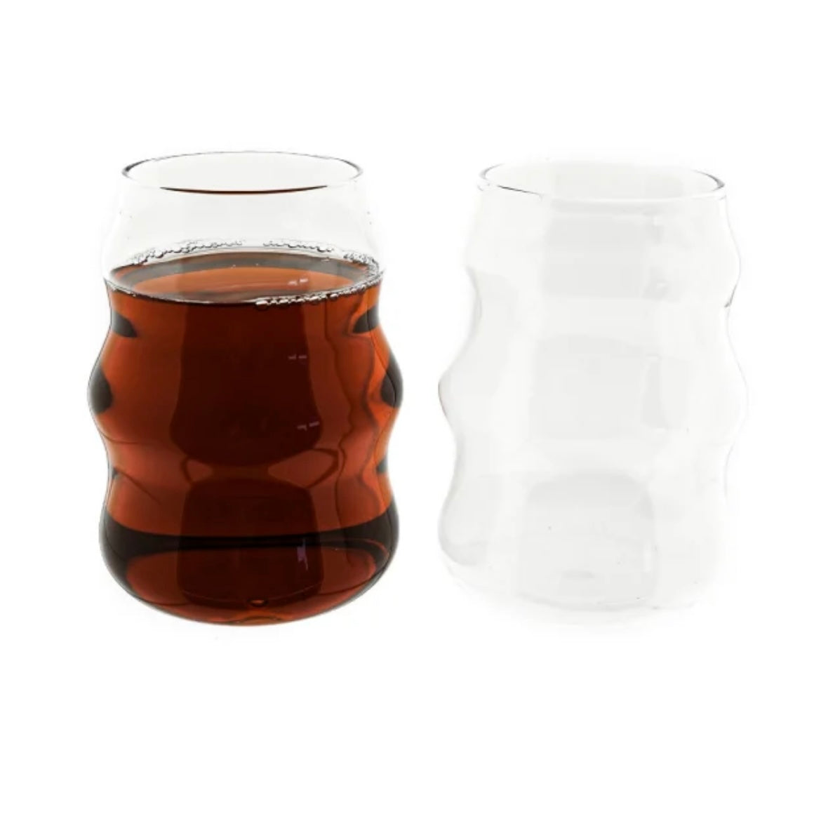 Boble Drikkeglas 550 ml. 2 stk. - Almina Belleza