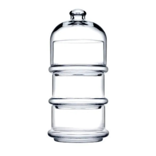 Glasopsats i 4 Dele - Pasabahce Villa Patisserie - 3 etager - 25 cm