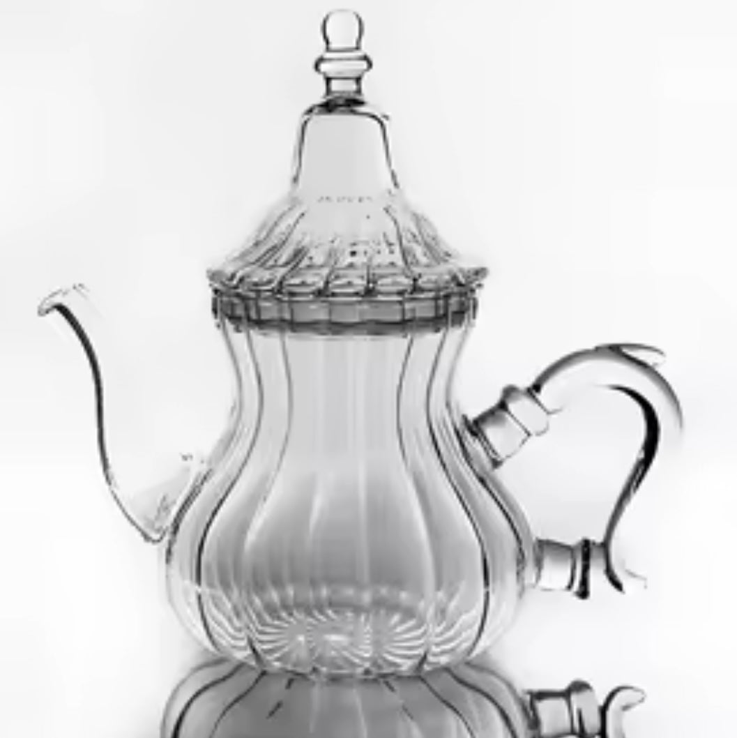 Marokkansk Glas Tekande 800 ml. - Almina