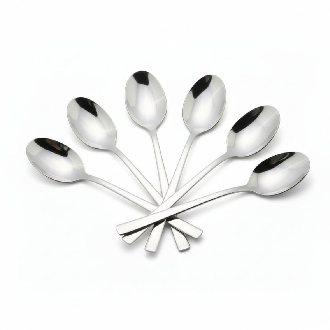 Ferveo Forte Kaffeskesæt 6 stk. Sølv