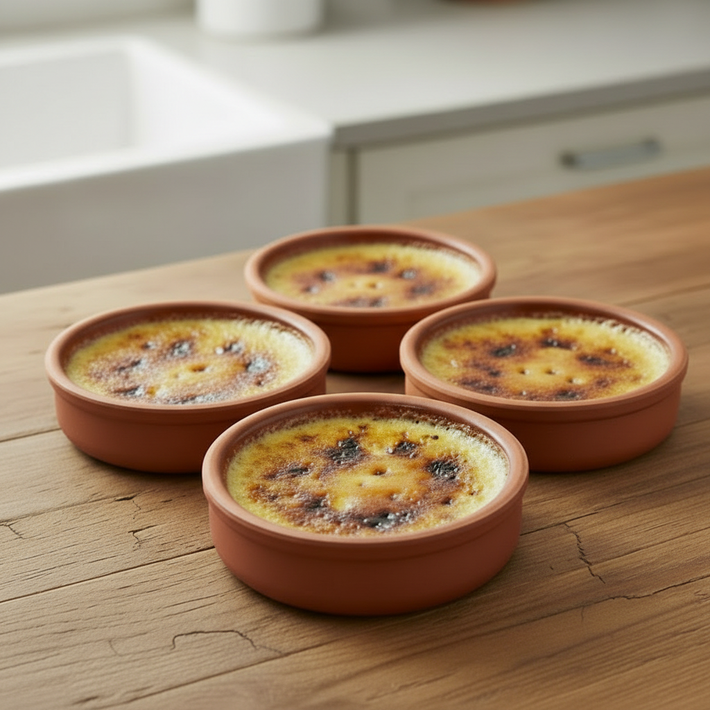 Ovnfast Terracotta Lerskålesæt 6 stk. - 175 ml