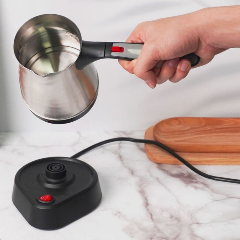 Elektrisk Espressomaskine 600 ml Rustfrit Stål - Seranova Home