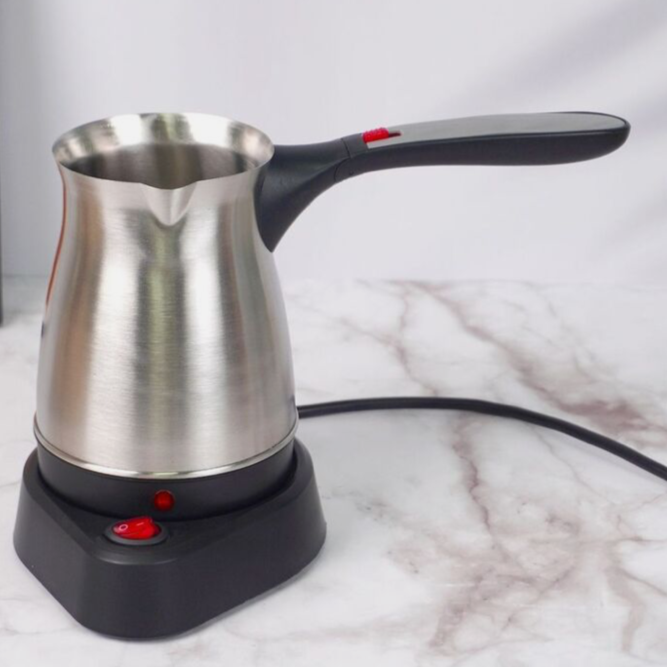 Elektrisk Espressomaskine 600 ml Rustfrit Stål - Seranova Home