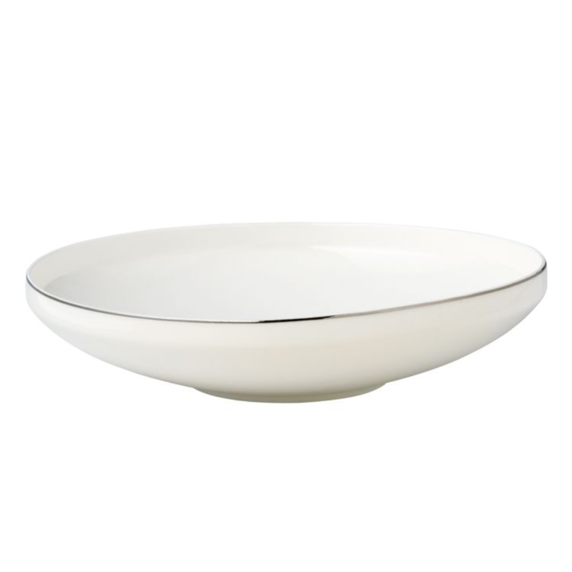 Bricard Canet Hvid/Sølv Porcelænssæt 27 dele - 6 personer