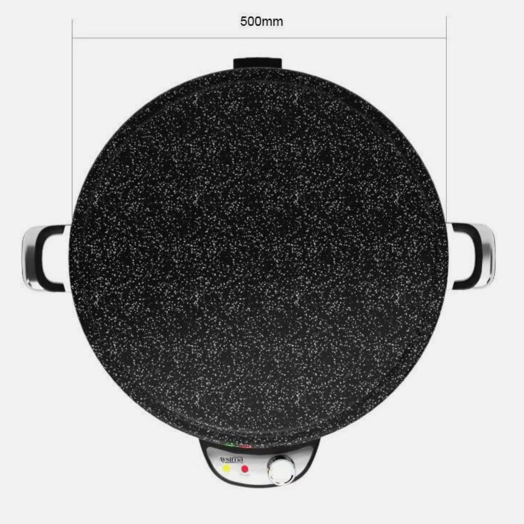 Elektrisk Granit Fladbrødbager 50 cm - fra almina