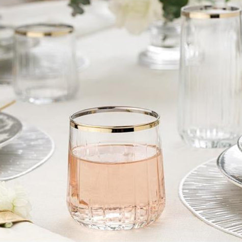 Drikkeglassæt m/Guldkant 4 stk. 315 ml - Pasabahce Nova Golden Touch