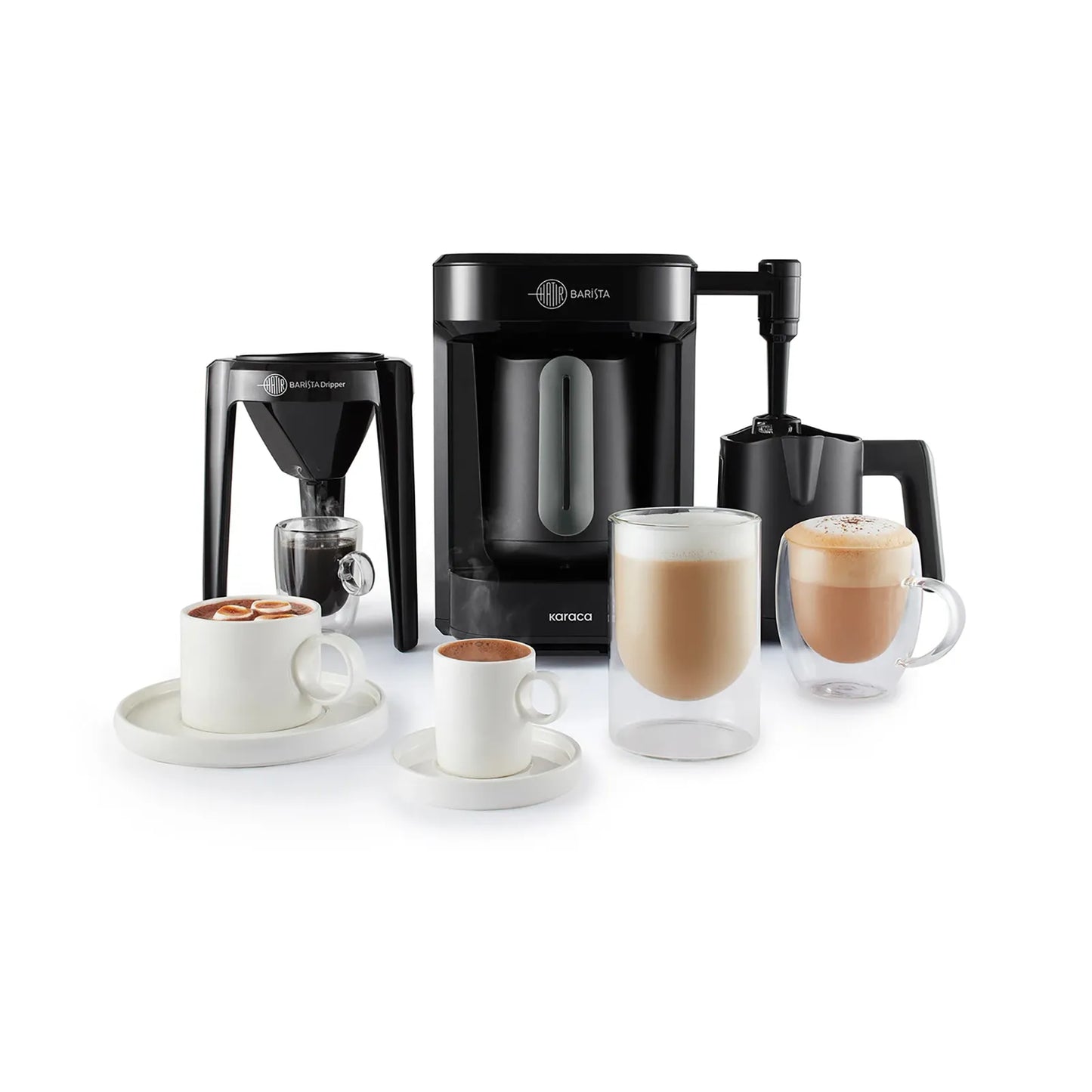 Karaca Tyrkisk Kaffemaskine Hatir Barista Sort