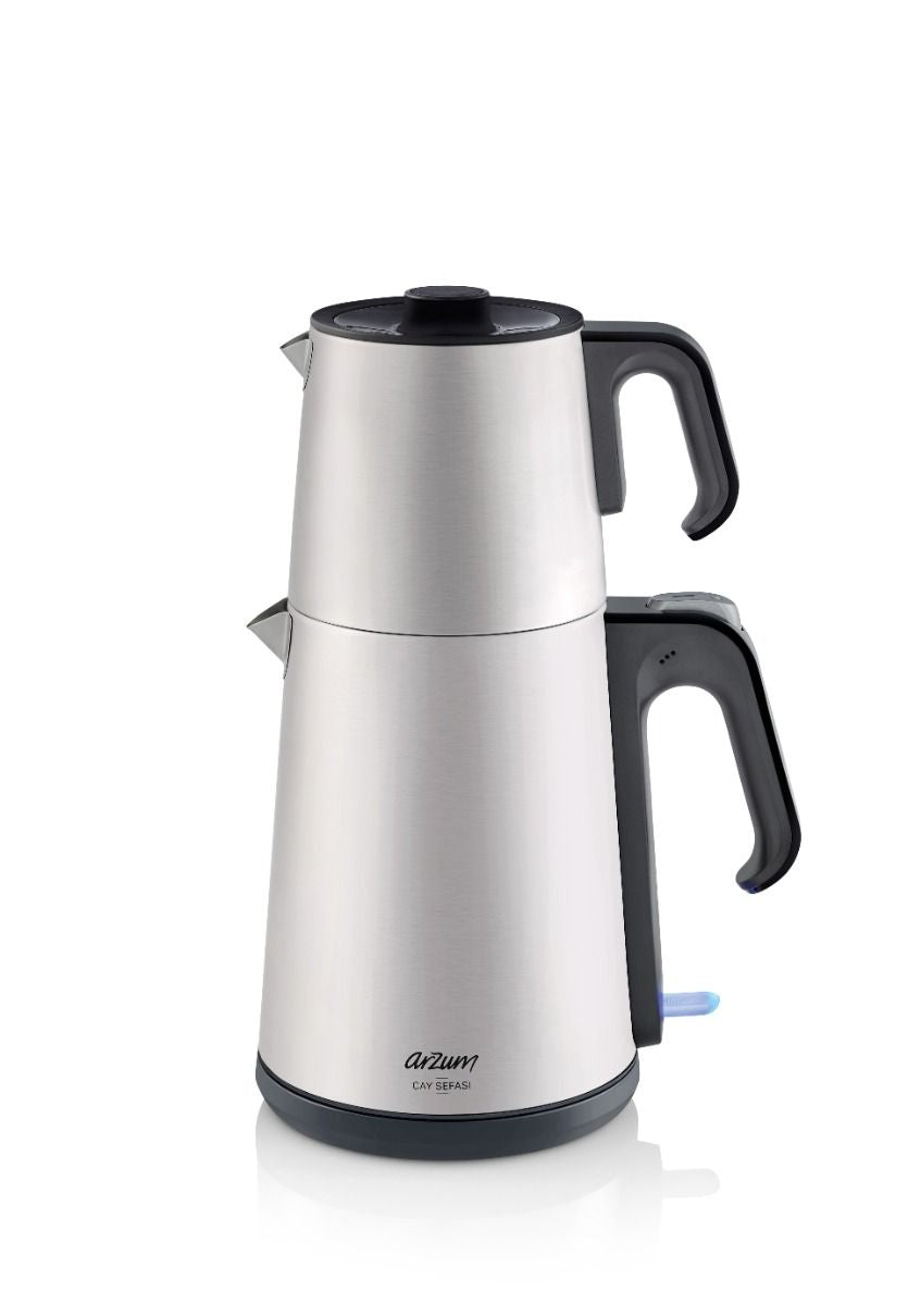 Arzum Çay Sefası Elektrisk Temaskine 3 Liter – Sølv