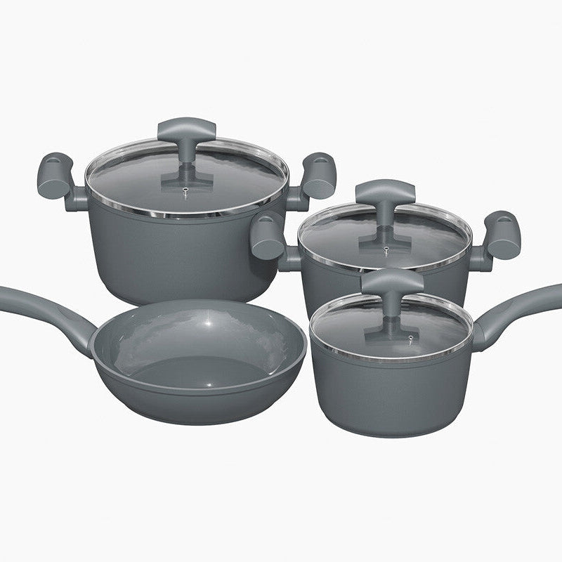 Michelino Nora Grydesæt 7 Dele - Grå