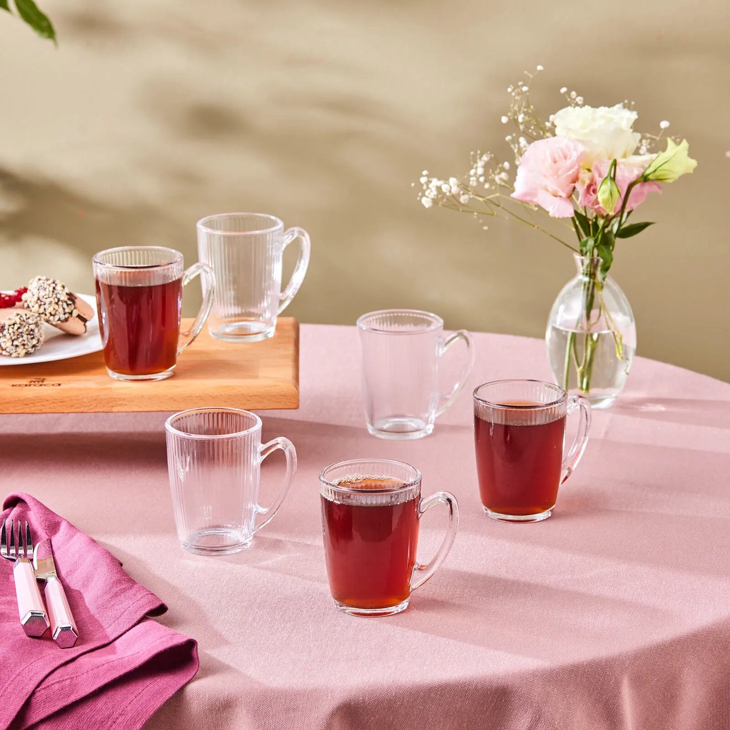 Karaca Edna Teglas 6 Stk - 160 ml