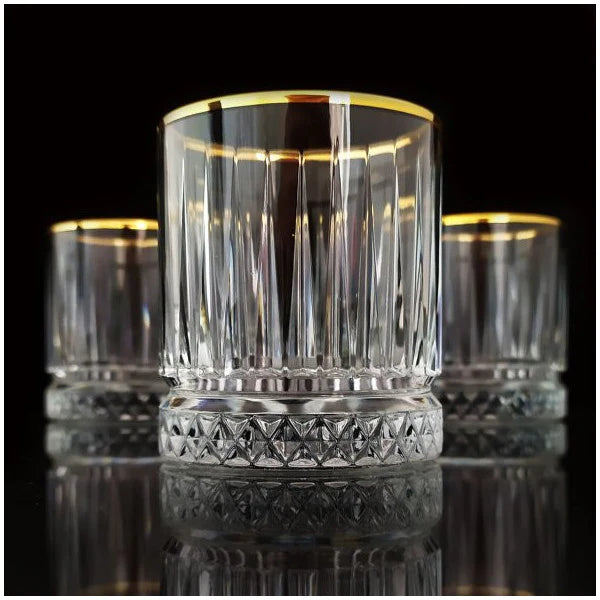 Drikkeglas Sæt af 4 - Pasabahce Golden Touch Elysia - Løven Home