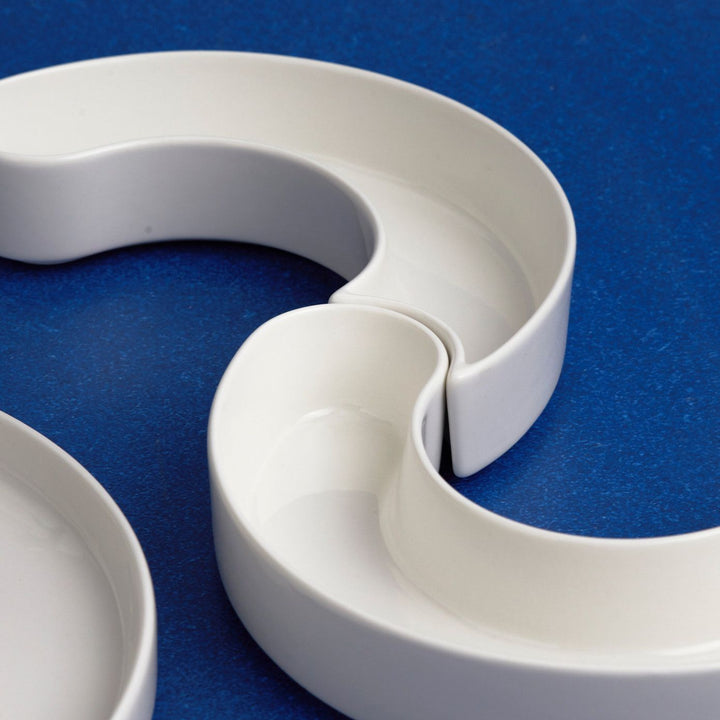 Karaca Streamline Bone Waterway 29-delt Morgenmadssæt til 6 personer - Hvid