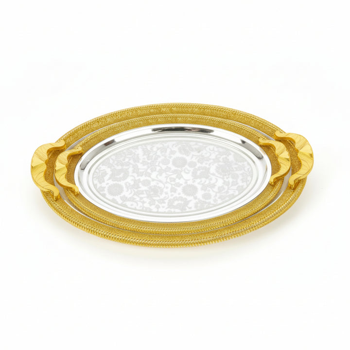 Almina Metalbakkesæt 2 stk. Guld/Sølv | Flere Varianter