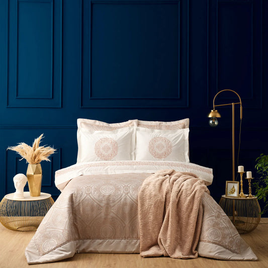 Karaca Home Murano Rose Gold – 8-dele Brudesæt