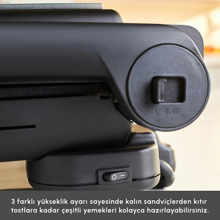 Karaca x Beşiktaş - Gastro Grill Glass Grill &amp; Toastmaskine - 2400 W