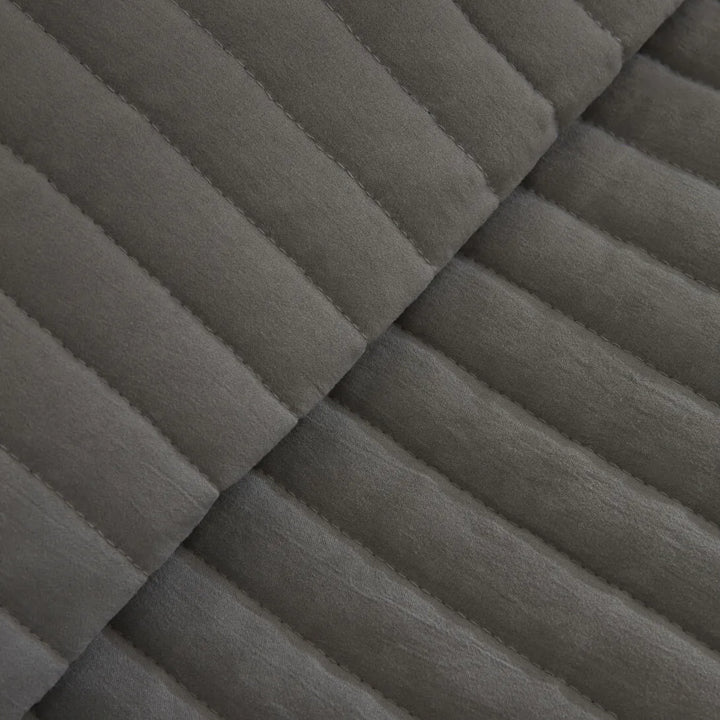 Karaca Home Elie – Dobbeltseng Sengetæppe 230x240 cm - Grå