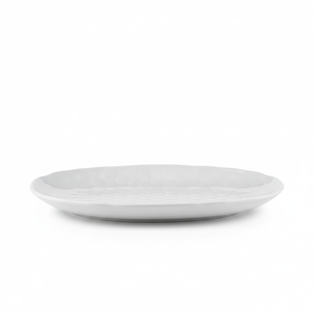 Karaca Bomonti Serveringsfad 31 cm | Hvid Porcelæn