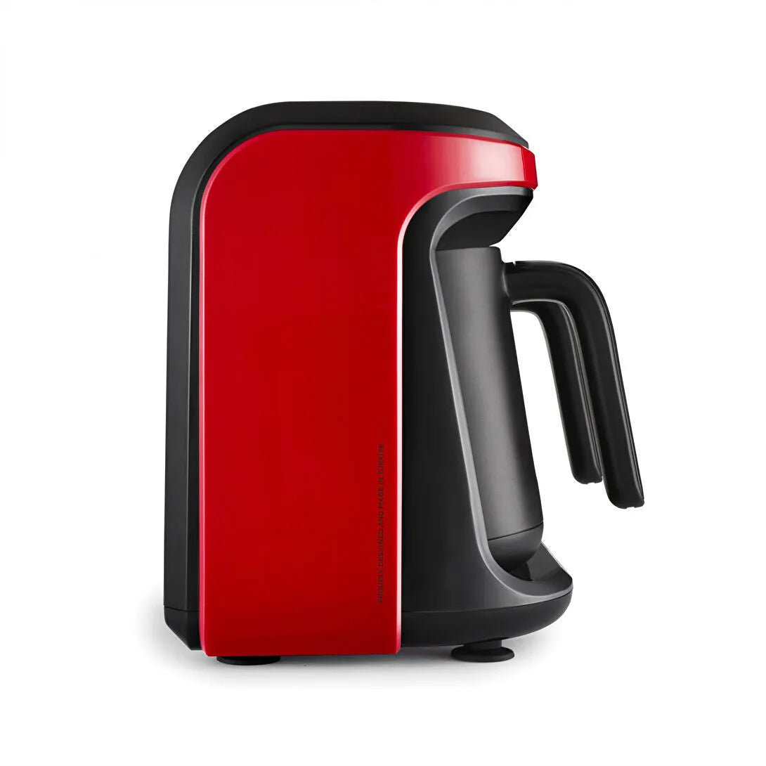 Karaca Hatır Hüp Duet Flavour – Dobbelt Tyrkisk Kaffemaskine (10 Kopper) – Rød