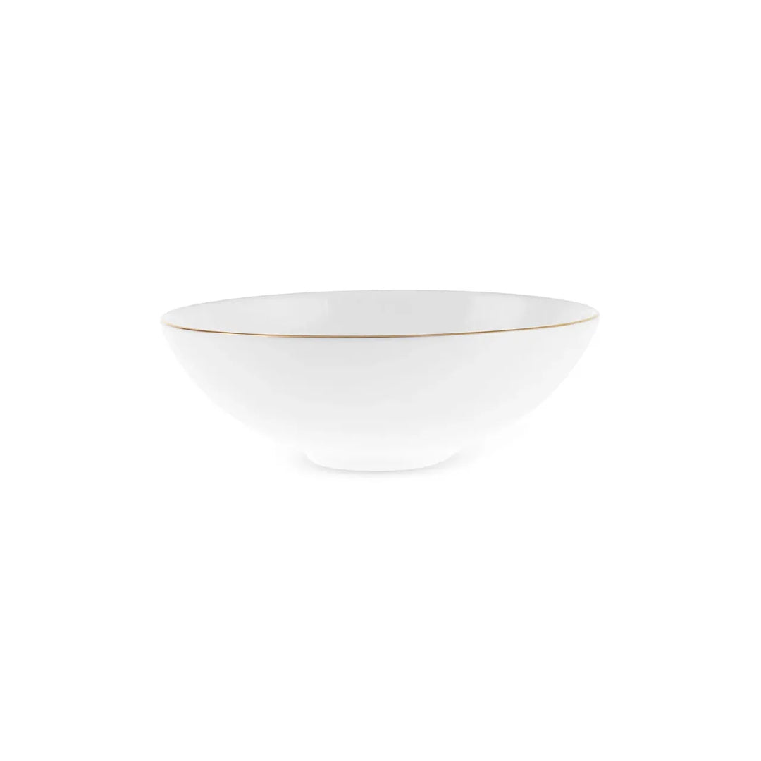 Karaca Fine Pearl - Extra Chanak Tallerkensæt - 55 dele | 12 personer | Hvid/Guld