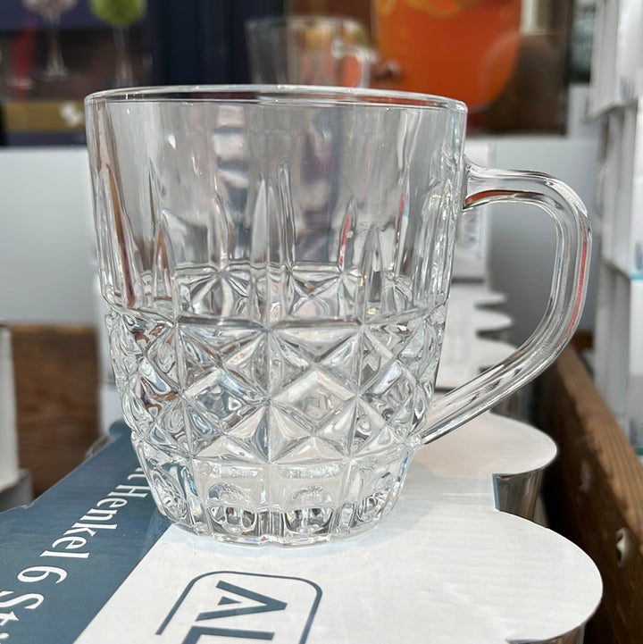 Lara Teglassæt m/hank 6 stk. - Almina