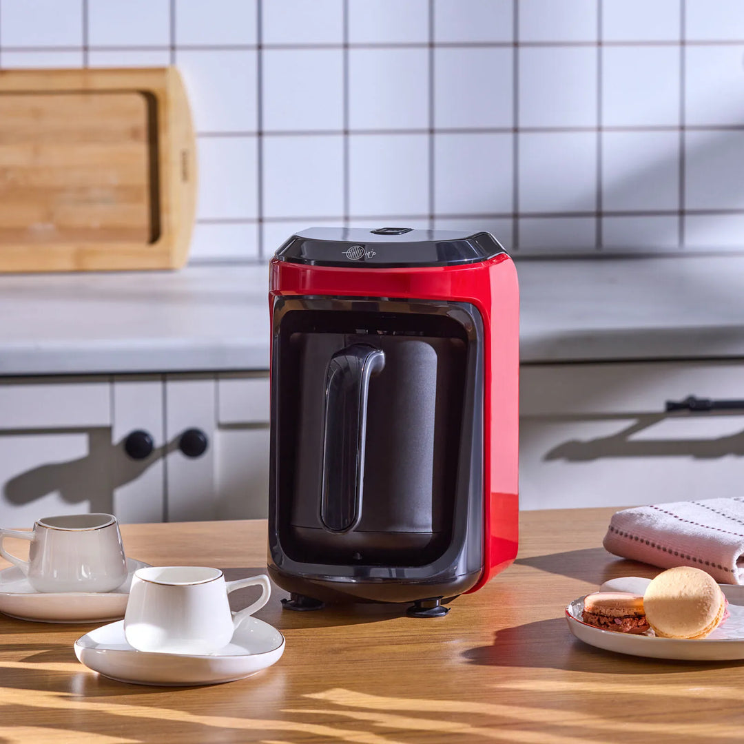 Karaca Hatir Hüp Tyrkisk Kaffemaskine- Rubinrød