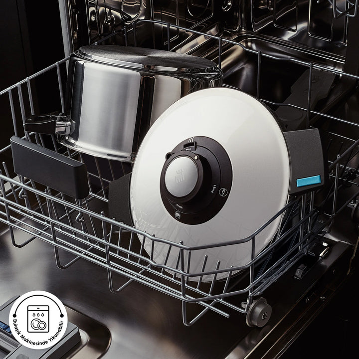 Karaca Quick & Safe Trykkoger Sæt med Induktionsbund 6+8 L