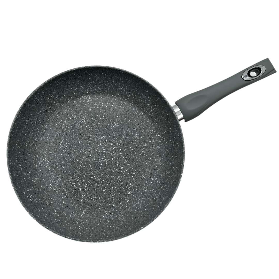 Zellerfeld - Stegepandesæt nonstick - 3 stk. Grå 20, 24, 28 cm