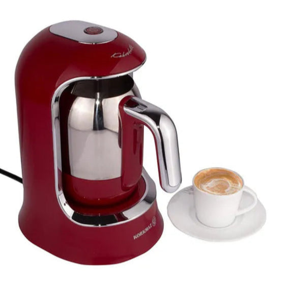 Elektrisk tyrkisk Kaffemaskine Rød - Korkmaz