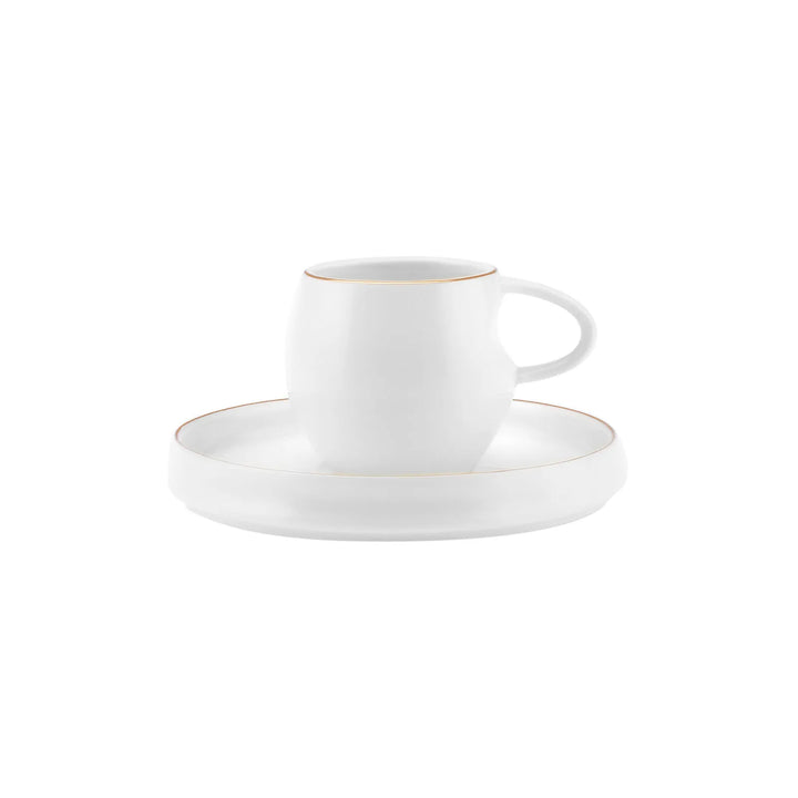 Karaca Streamline Sunset Kaffekopssæt – 6 personer - 100 ml