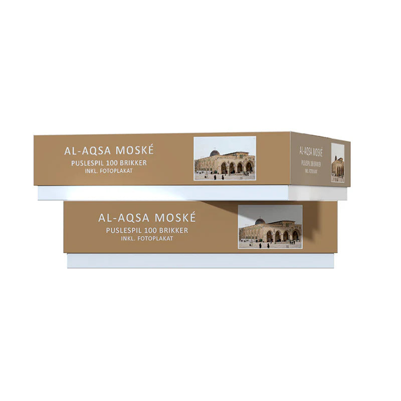 Al-Aqsa Moské Puslespil - 100 Brikker - Finest Choice