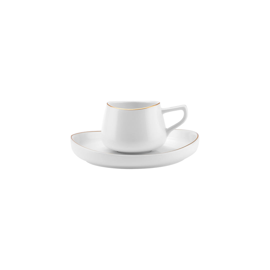 Karaca Streamline Hole Espresso Kaffesæt til 6 personer – 80 ml