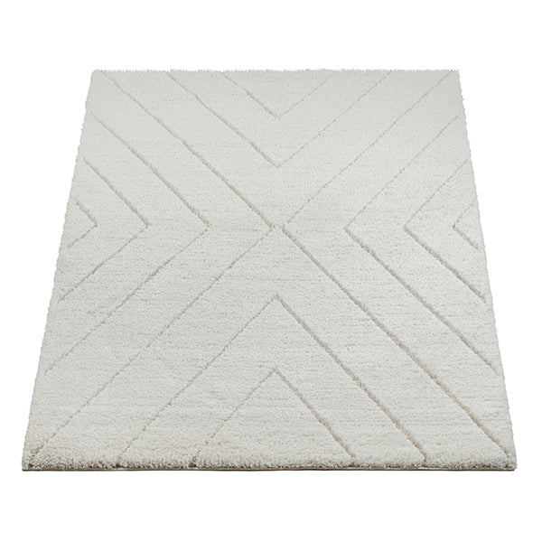 Ideal Shaggy Tæppe - 80362 360 Cream