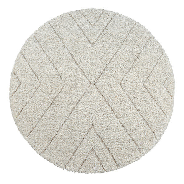 Ideal Shaggy Tæppe - 80362 360 Cream