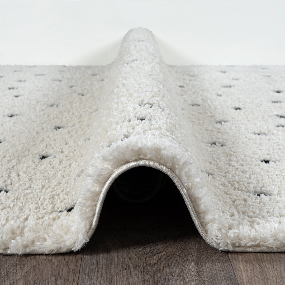 Ideal Shaggy Tæppe - 80406 260 Cream