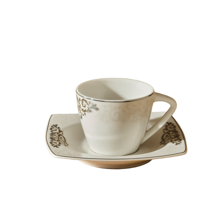 Karaca Nazende Espresso Kaffekop-sæt til 6 personer – 80 ml