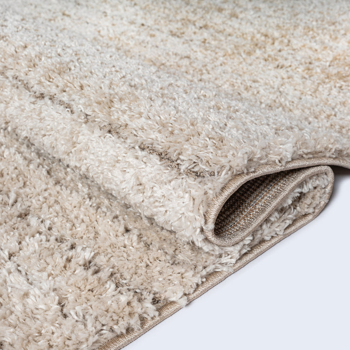 Ideal Shaggy Tæppe - 80409 270 Beige