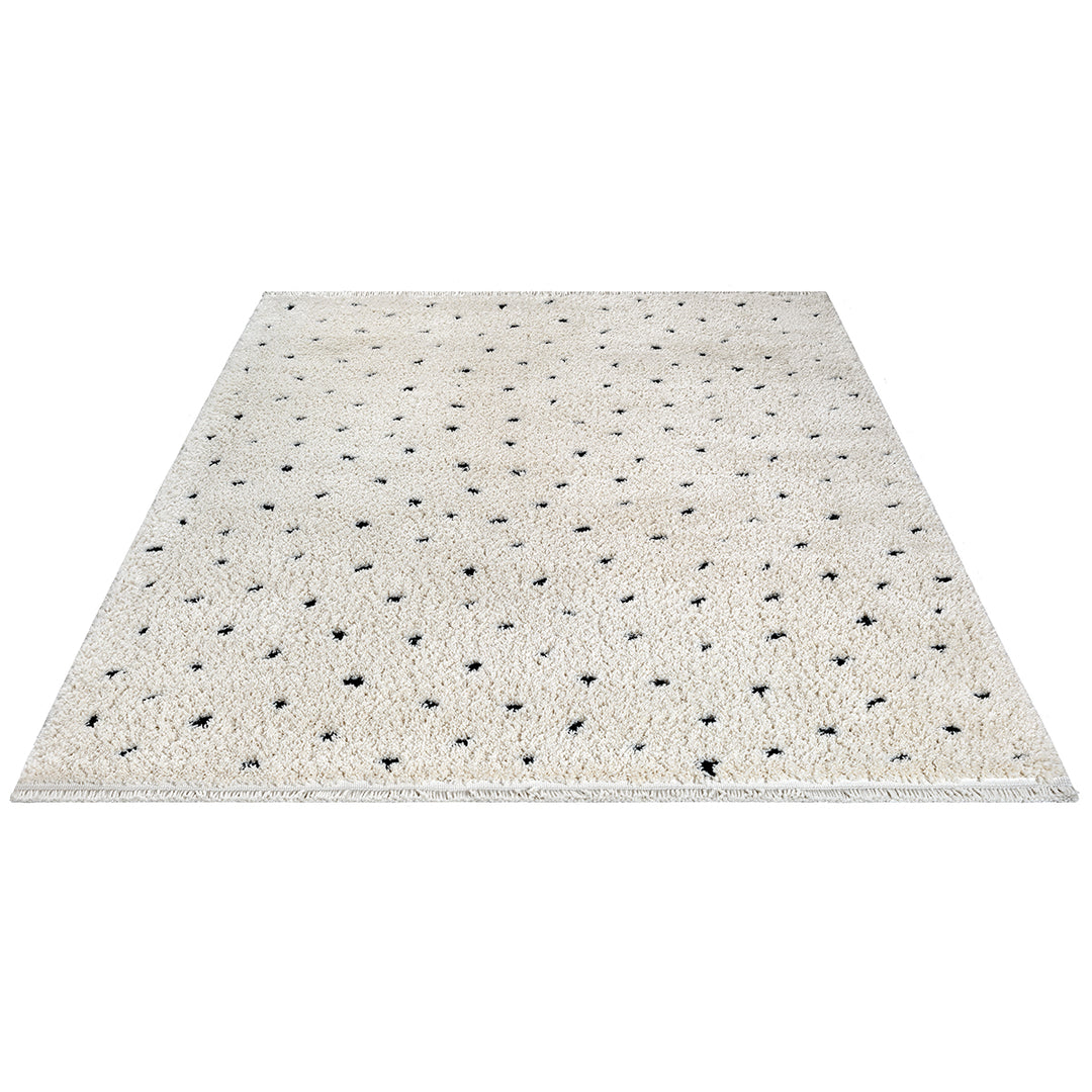 Ideal Shaggy Tæppe - 80406 260 Cream