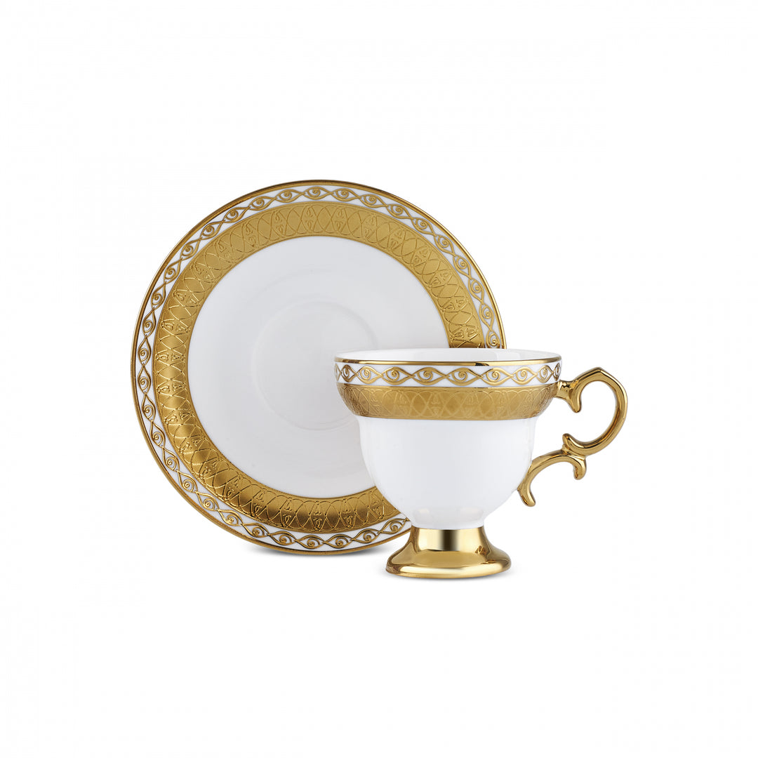 Karaca Hürrem Kaffekop til 6 Pers. – 90 ml