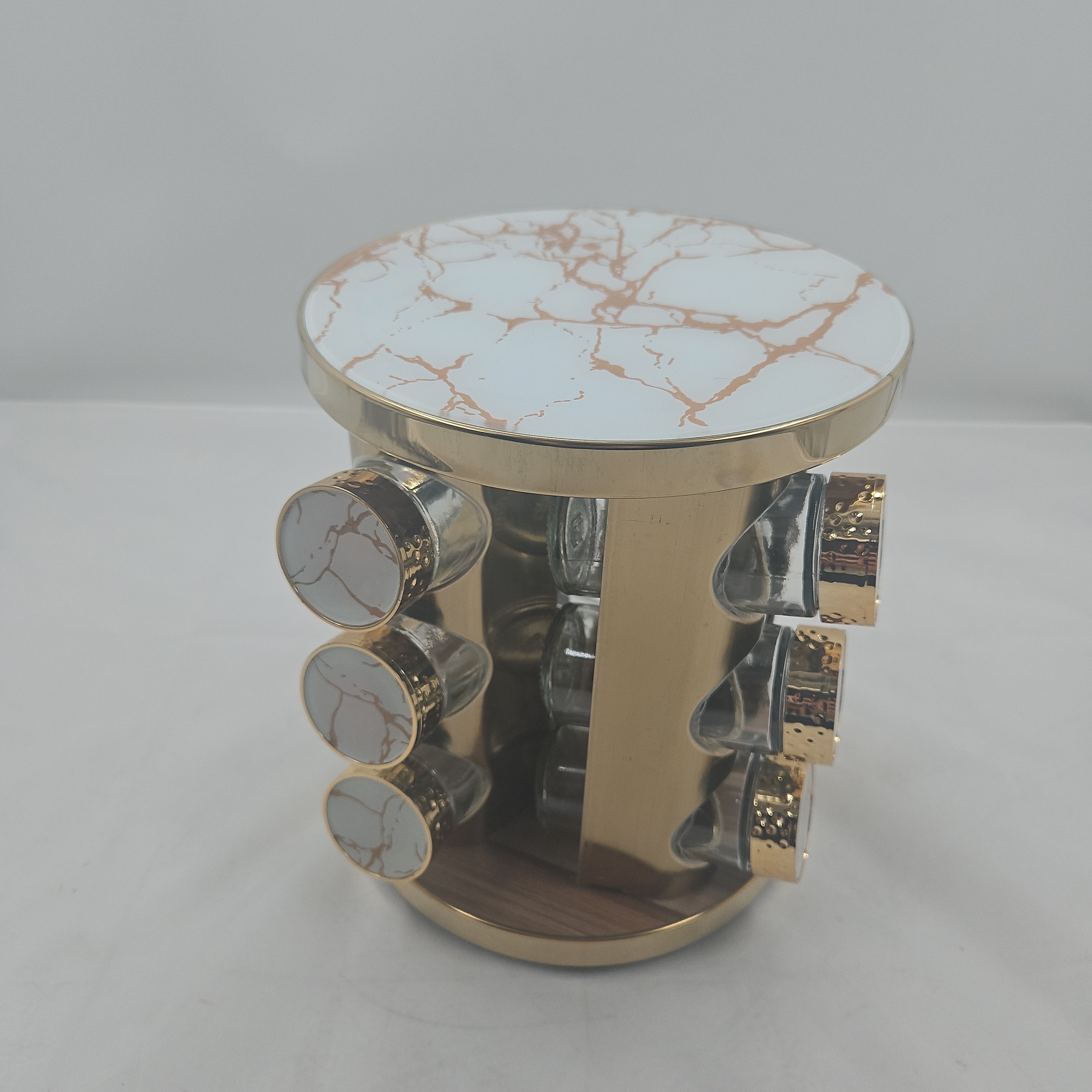 Spice carousel 12 jar rotating 12 bottle Løven Home