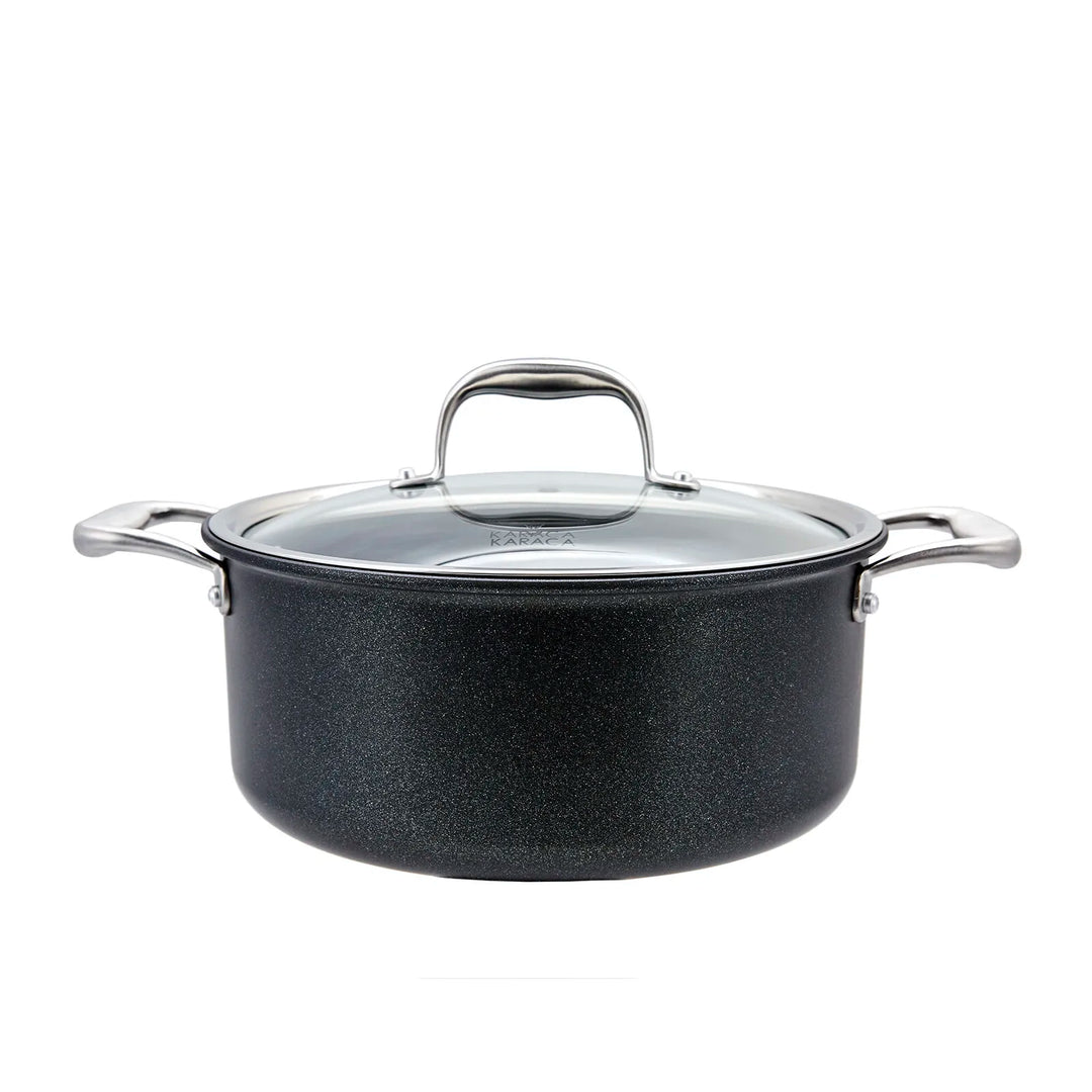Karaca BioDiamond Pro Grydesæt – 7 dele – Induktionskompatibel